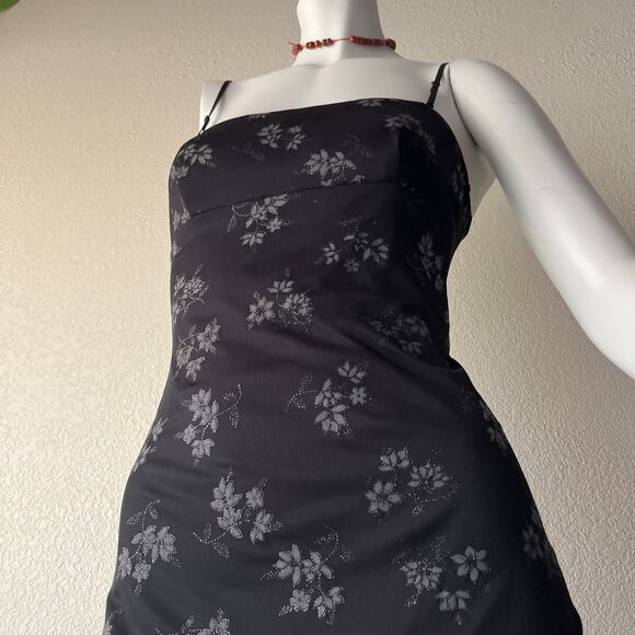 VTG 90’s Y2K City Triangles Babydoll Dress Small Fairy Whimsigoth Asymmetric - Picture 10 of 16